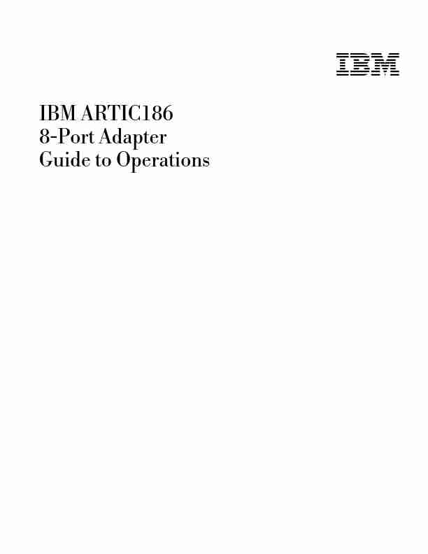 IBM Network Card ARTIC186-page_pdf
